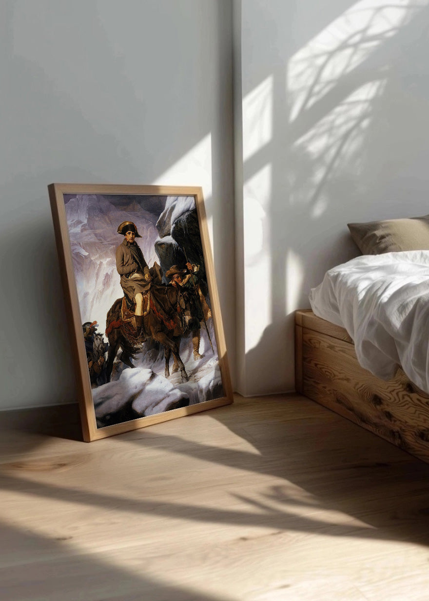 Cuadro Napoleón cruzando los Alpes (Paul Delaroche)