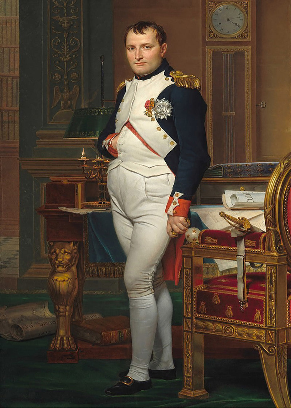 Cuadro Napoleón en su gabinete de trabajo (Jacques-Louise David)