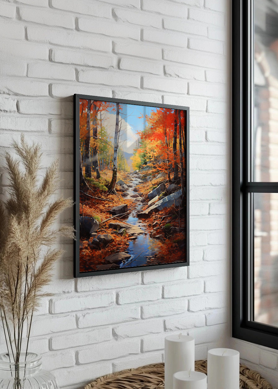 Cuadro New Englands autumn