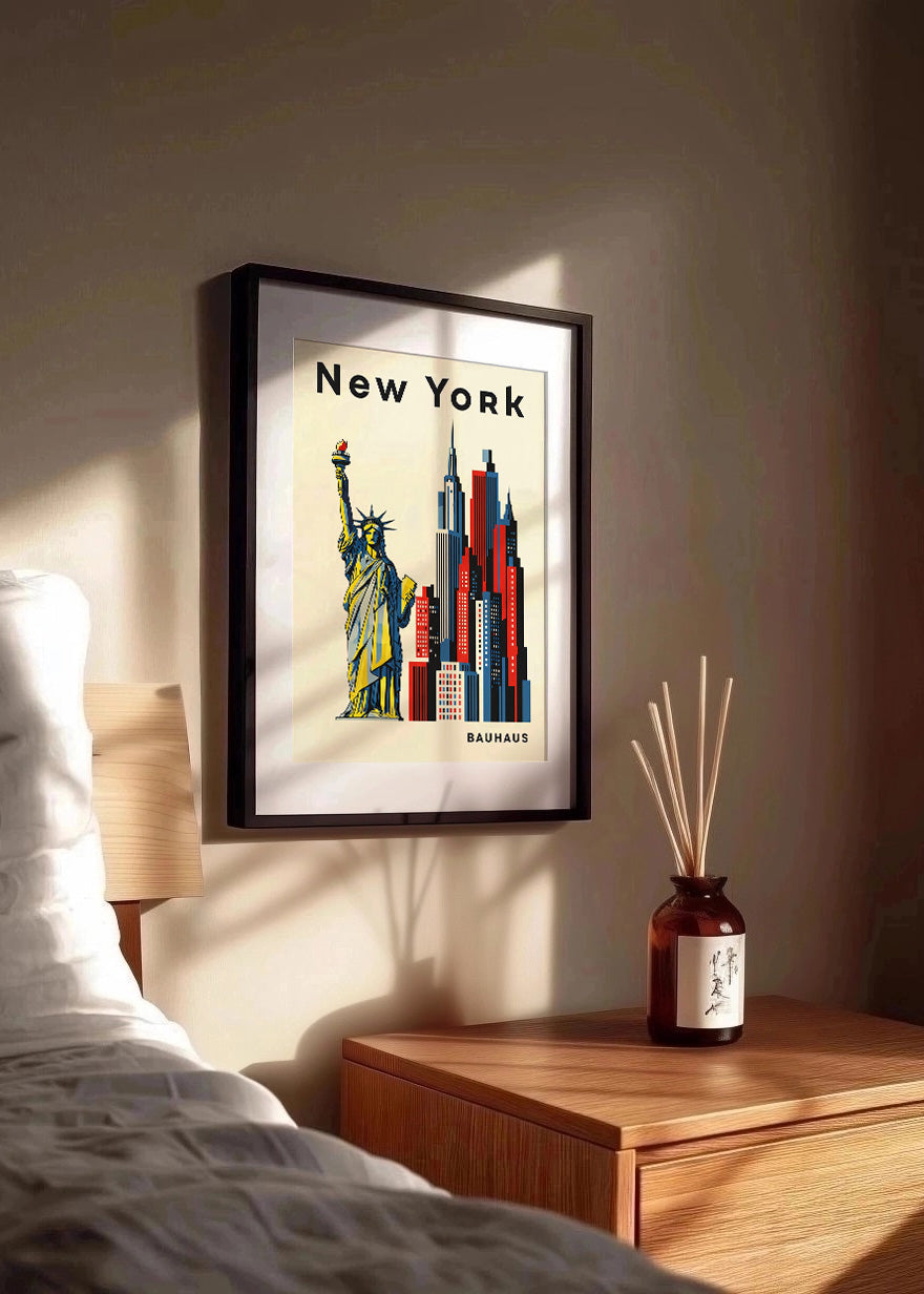 Cuadro New York Poster Bauhaus