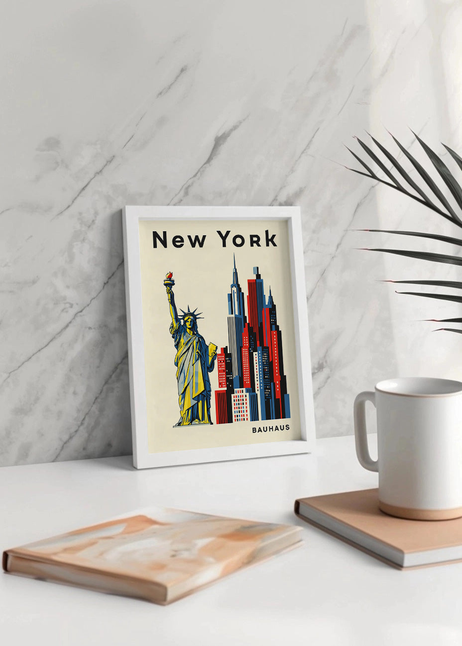 Cuadro New York Poster Bauhaus