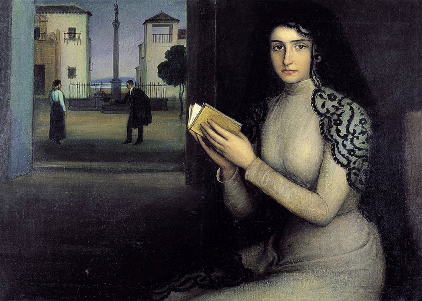 Cuadro Nieves (Julio Romero de Torres)