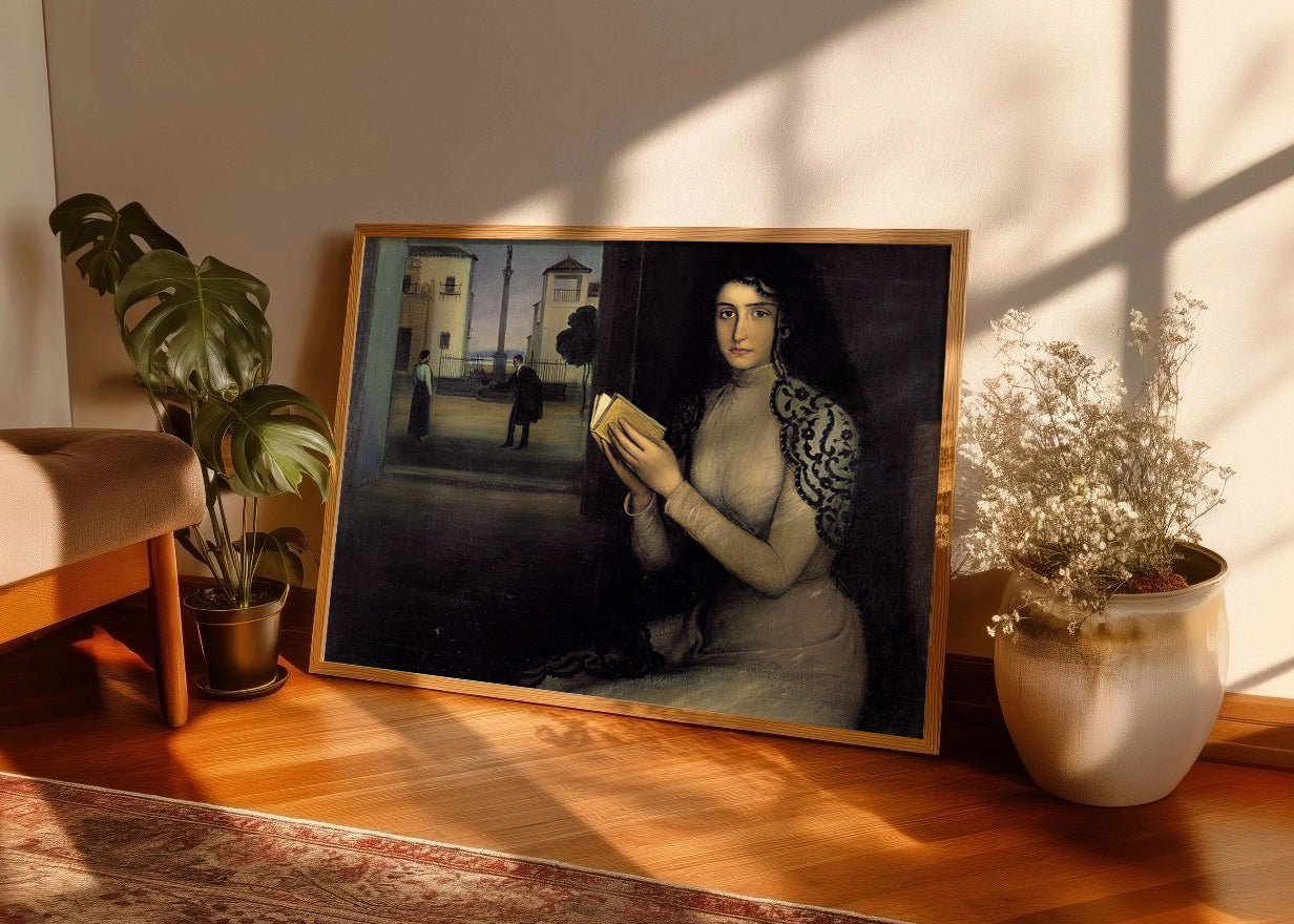 Cuadro Nieves (Julio Romero de Torres)