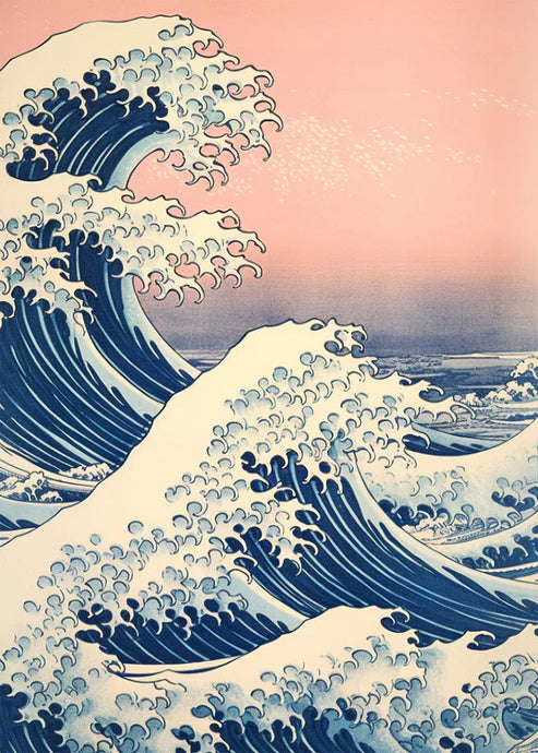 Ola de Kanagawa doble