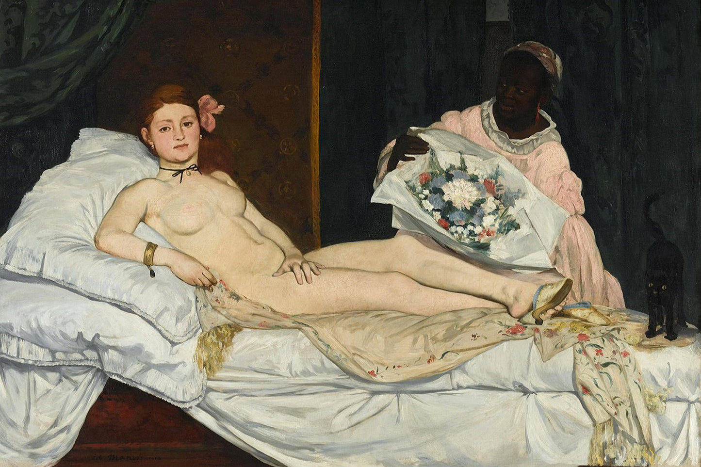 Cuadro de Olympia (Edouard Manet) - Fine Artic