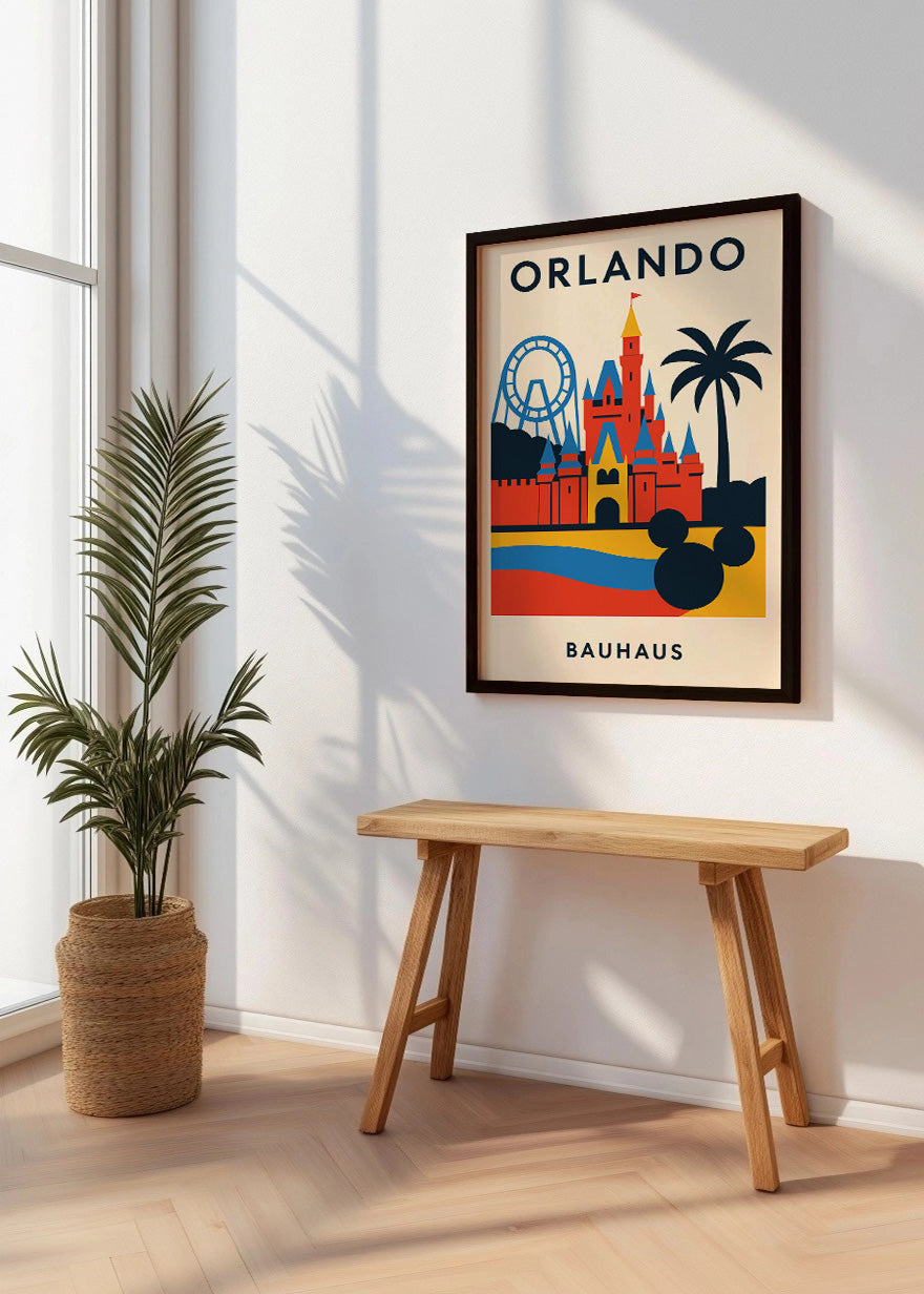 Cuadro Orlando Poster Bauhaus