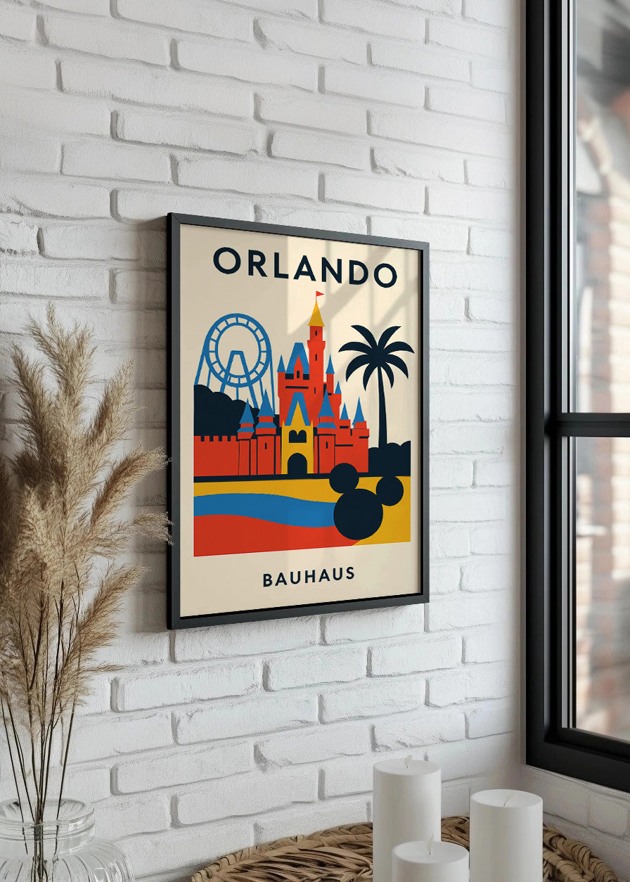 Cuadro Orlando Poster Bauhaus