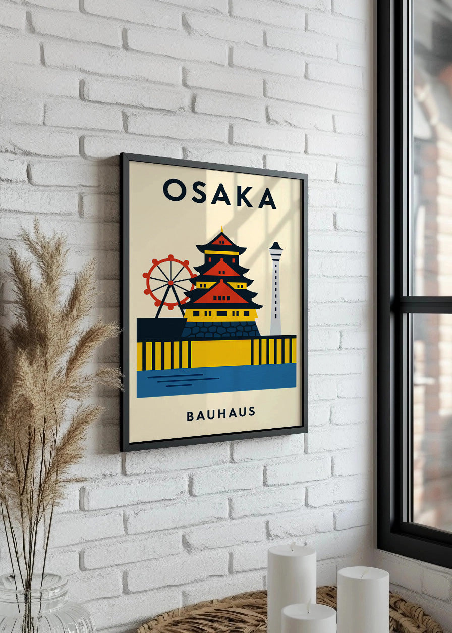 Cuadro Osaka Poster Bauhaus