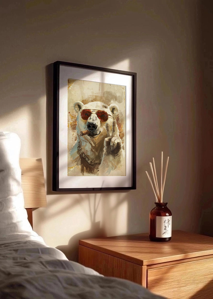 Cuadro Oso polar nice