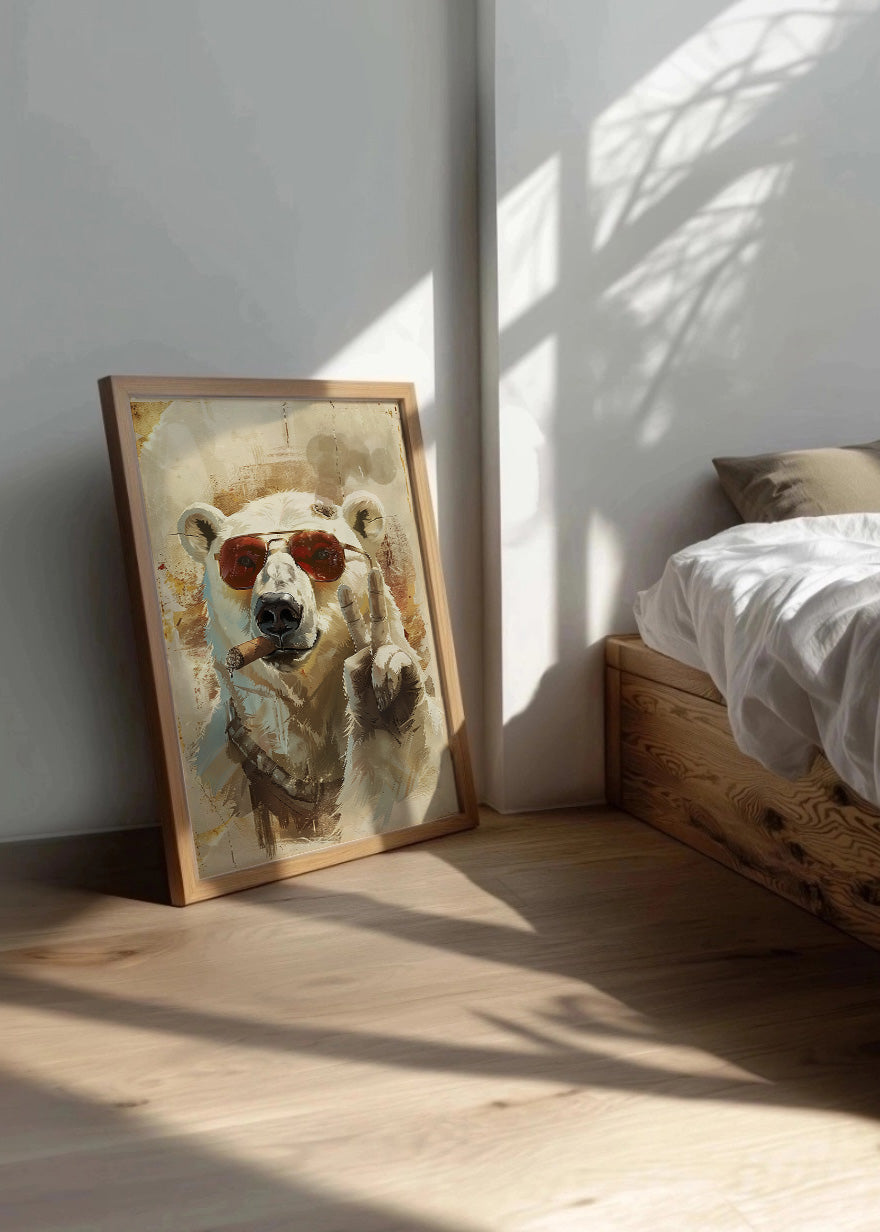 Cuadro Oso polar nice