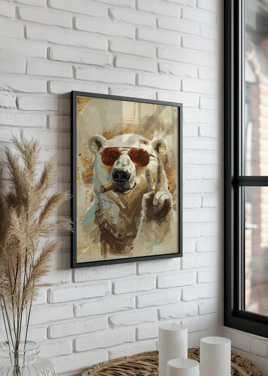 Cuadro Oso polar nice