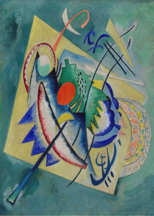 Cuadro Ovalo rojo (Kandinsky)