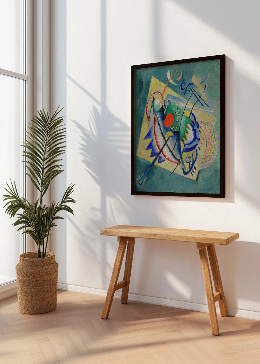 Cuadro Ovalo rojo (Kandinsky)