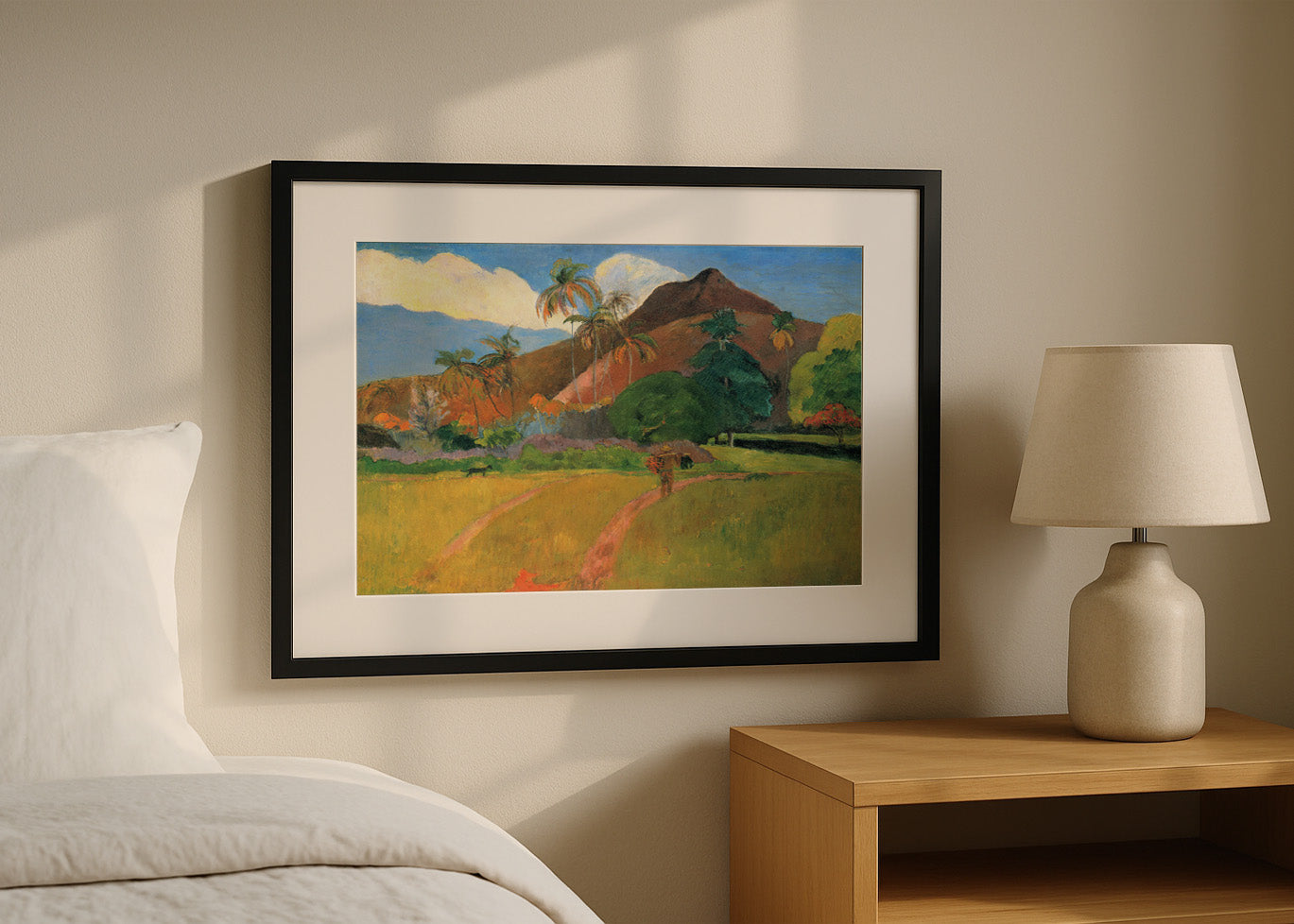 Cuadro Paisaje tahitiano (Gauguin)