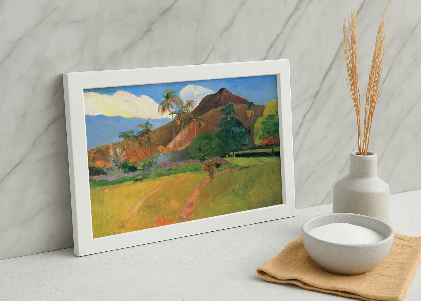 Cuadro Paisaje tahitiano (Gauguin)