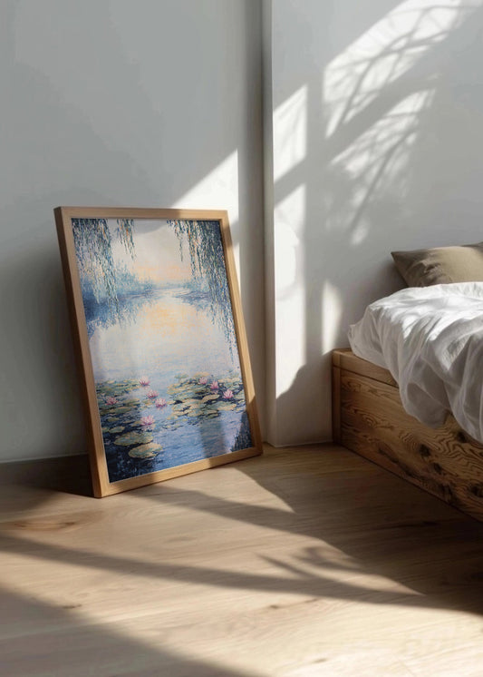 Cuadro Pantano estilo asiatico