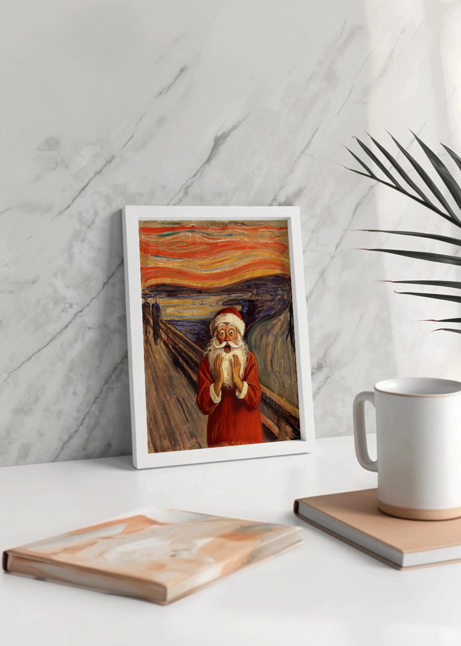 Cuadro Papa Noel en EL Grito