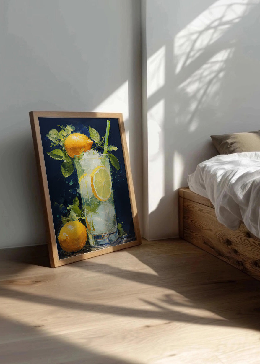 Cuadro Bebida de limón