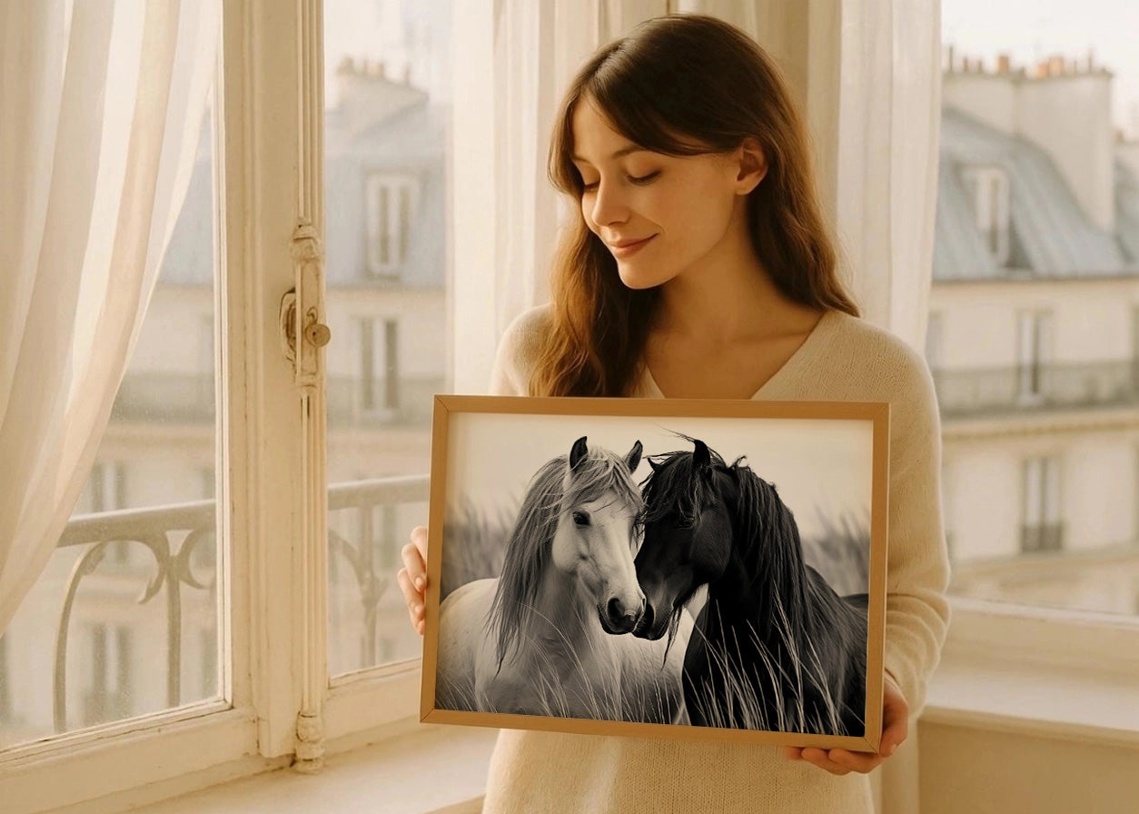 Cuadro Pareja de caballos