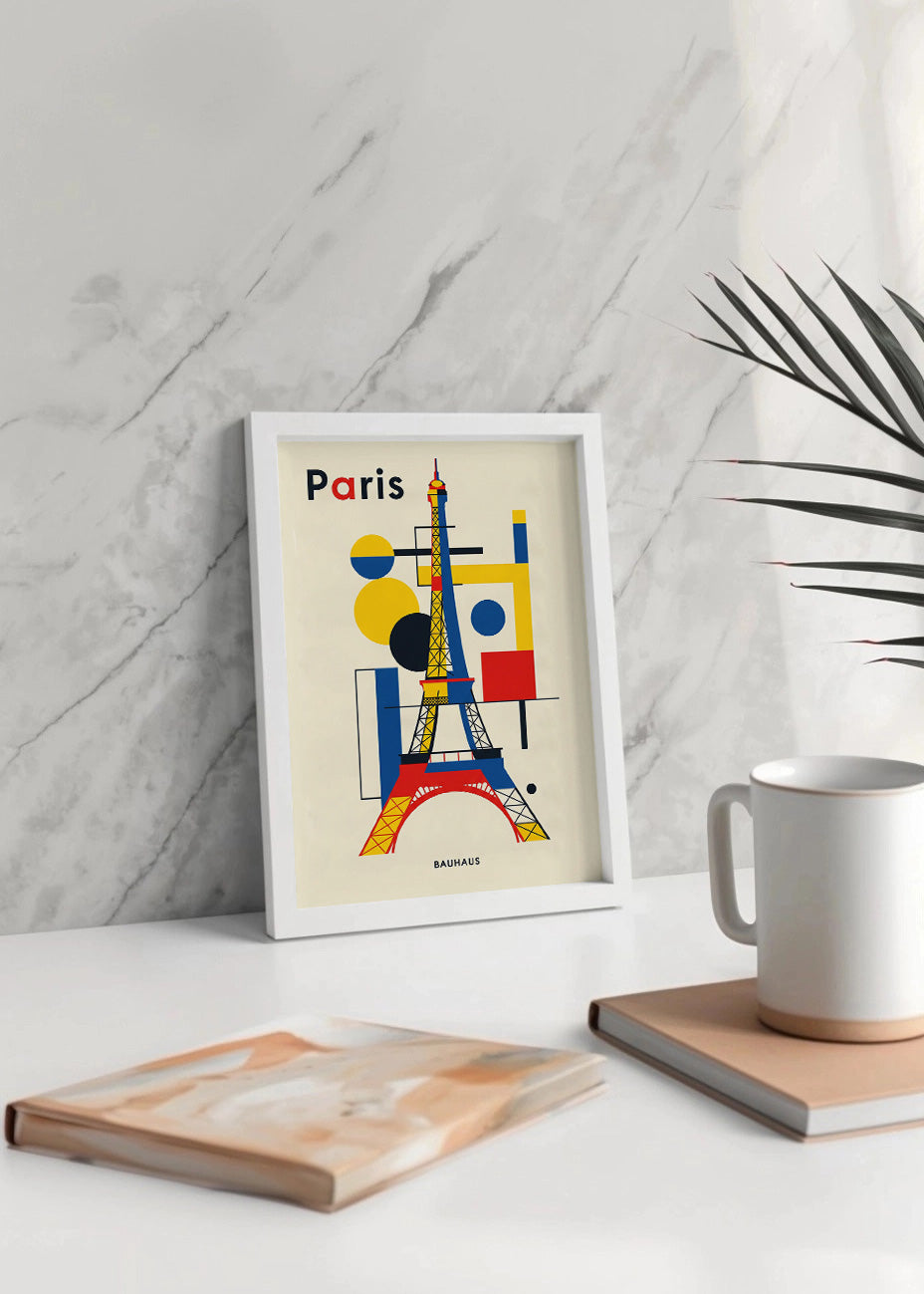 Cuadro Paris Poster Bauhaus