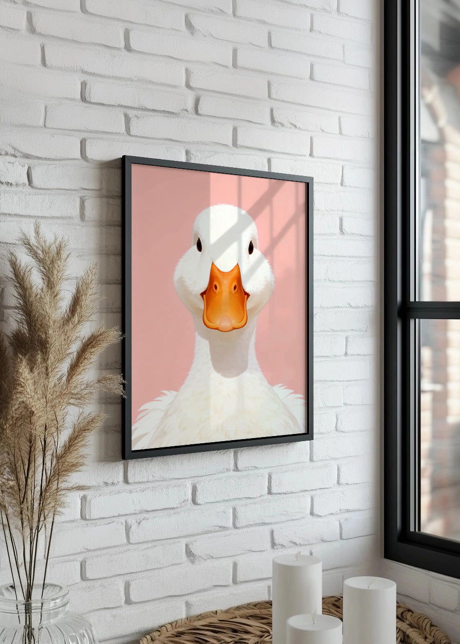 Cuadro Pato mirándote
