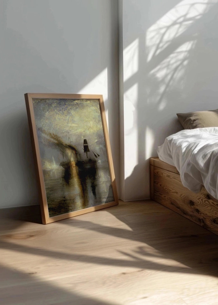 Cuadro Paz – Funerales en el mar (Turner)