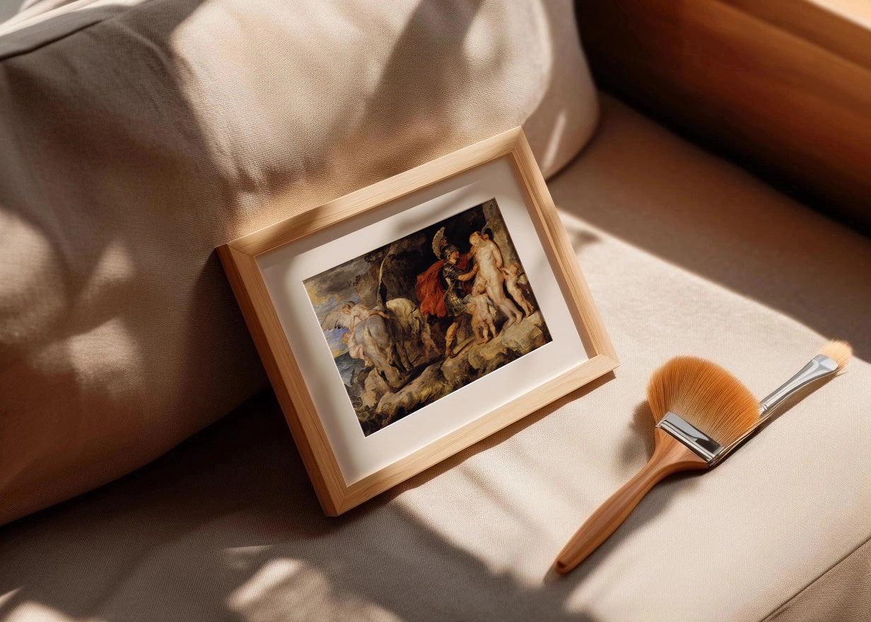 Cuadro Perseo liberando a Andrómeda (Rubens)