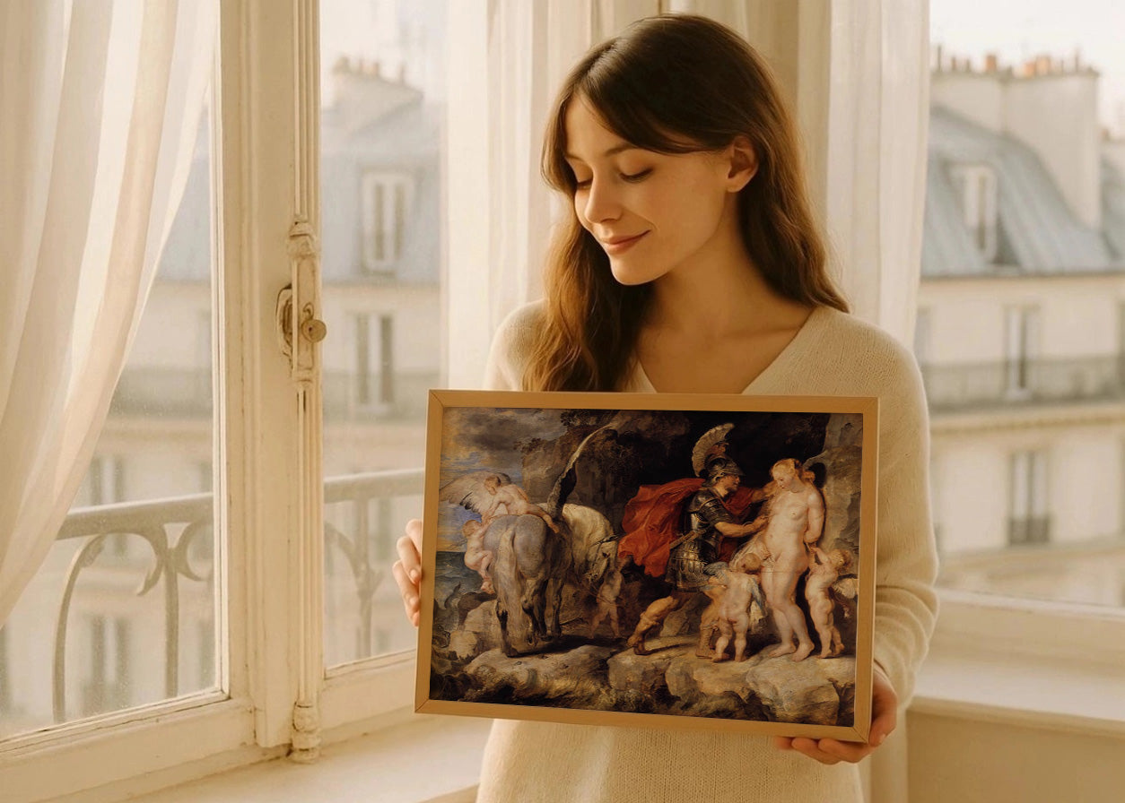 Cuadro Perseo liberando a Andrómeda (Rubens)