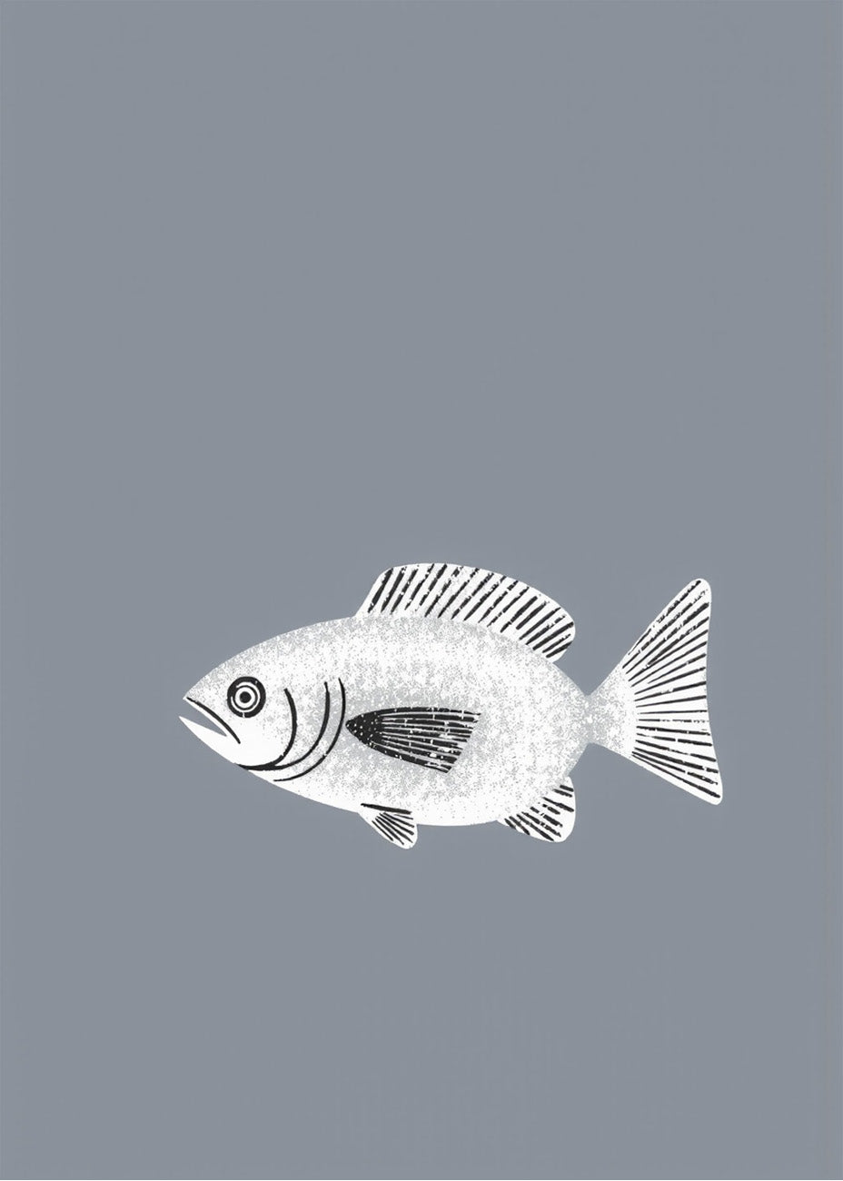 Cuadro Pez gris