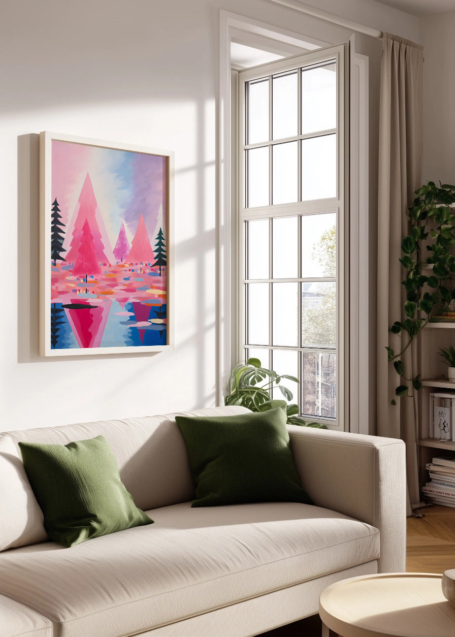 Cuadro Pink Christmas