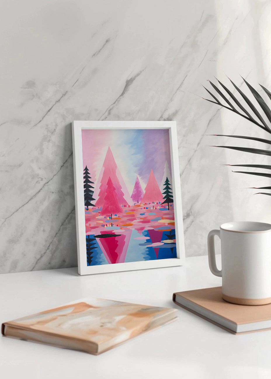 Cuadro Pink Christmas