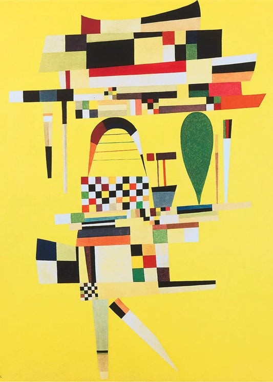 Cuadro Pintura amarilla (Kandinsky)