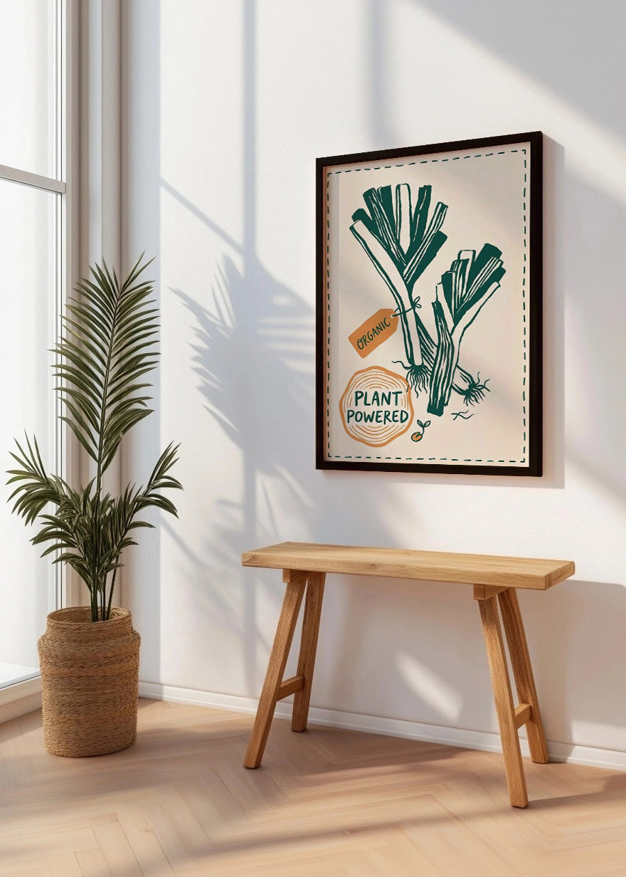 Cuadro Plant powered - Decoración de cocina