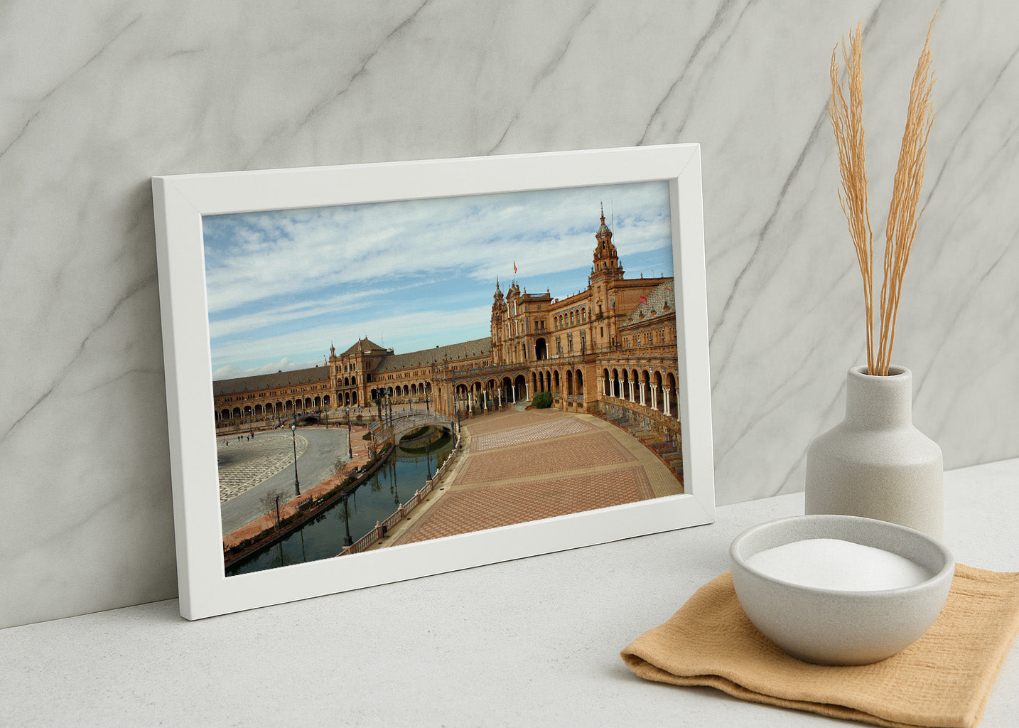 Cuadro Plaza España de Sevilla