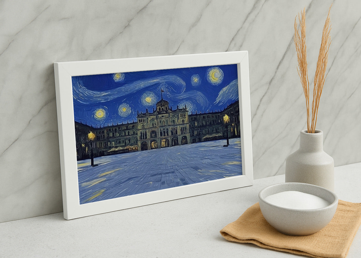 Cuadro Plaza Mayor de Salamanca - Van Gogh