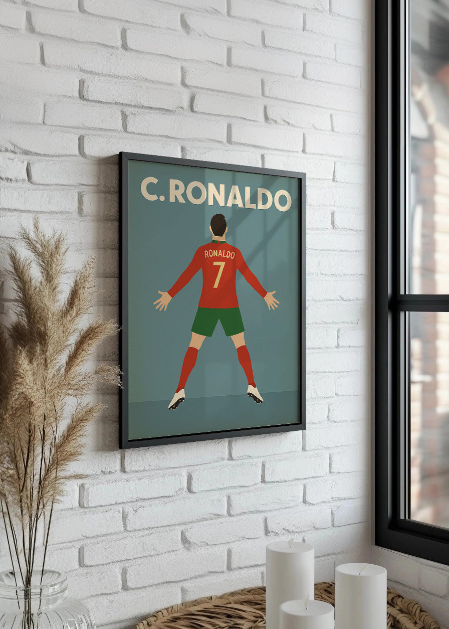 Cuadro Poster de Cristiano Ronaldo