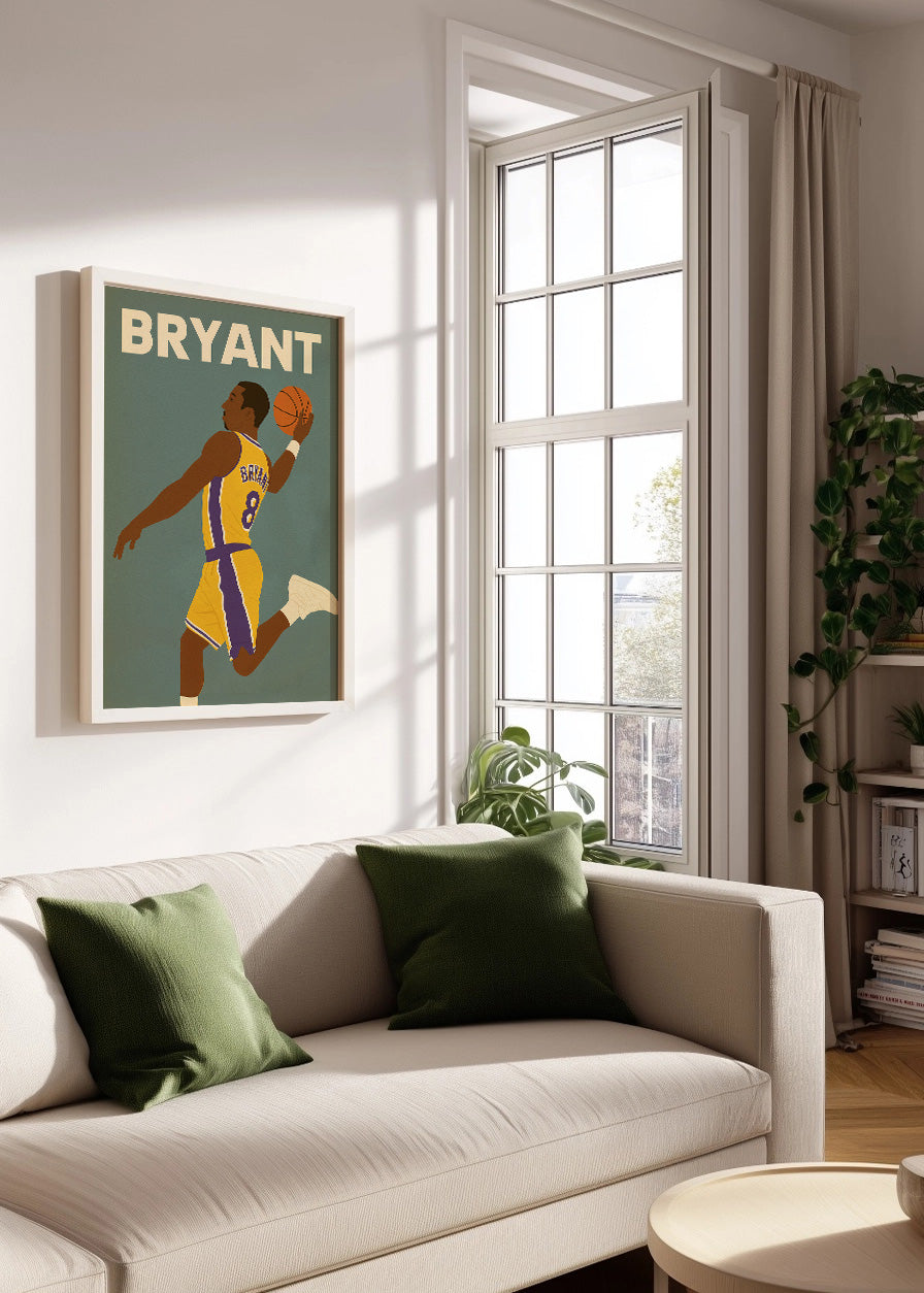 Cuadro Poster de Kobe Bryant