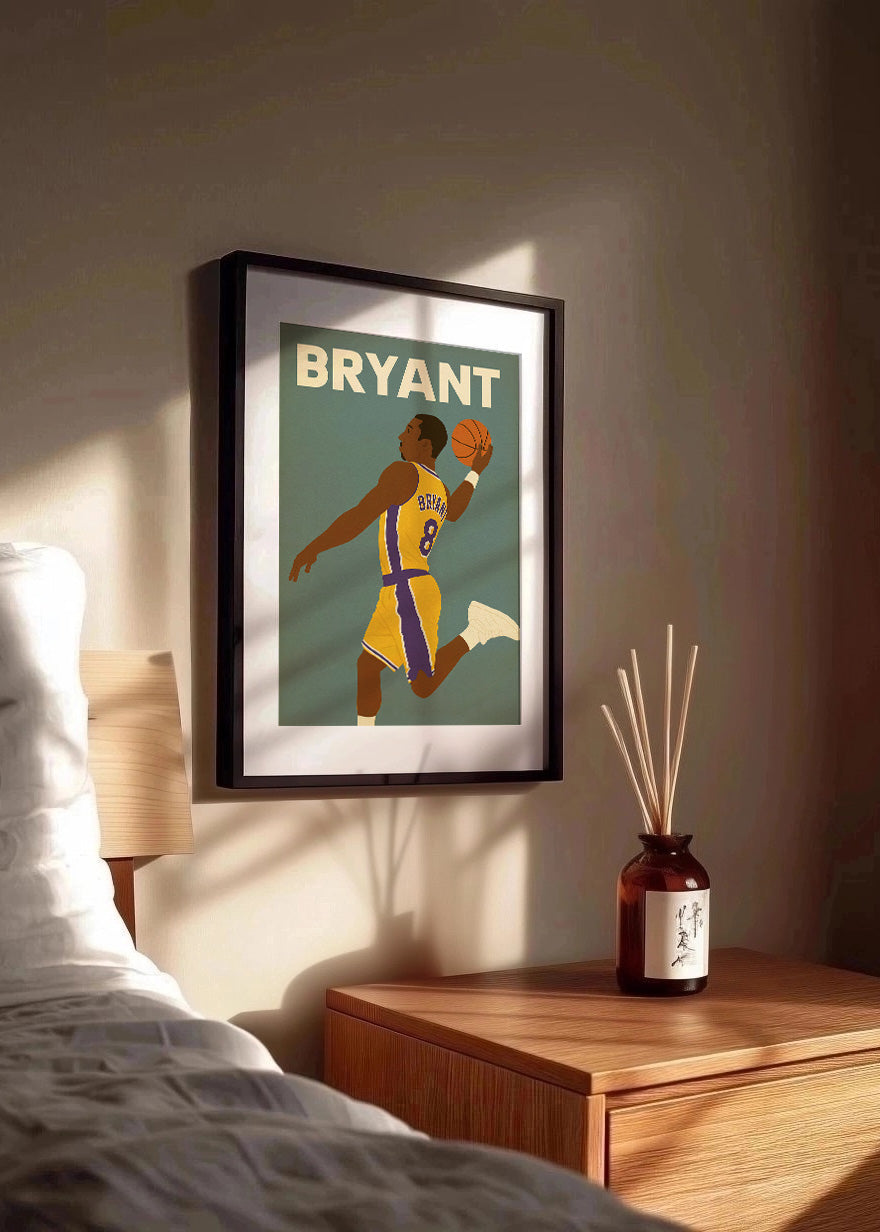 Cuadro Poster de Kobe Bryant
