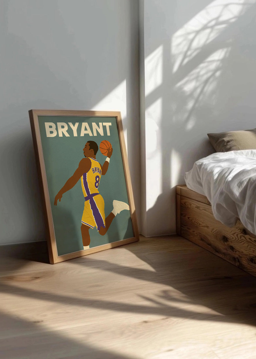Cuadro Poster de Kobe Bryant