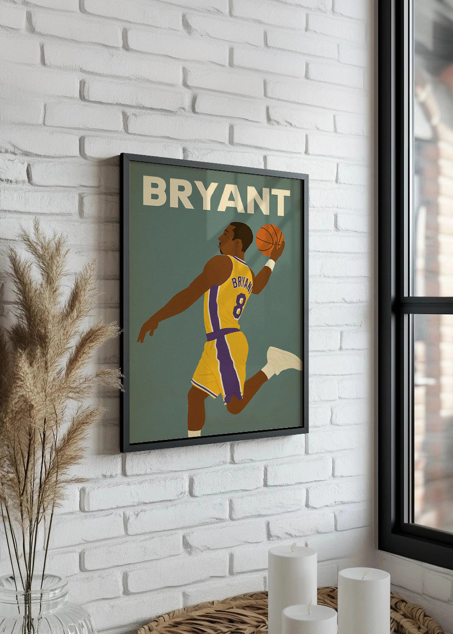 Cuadro Poster de Kobe Bryant