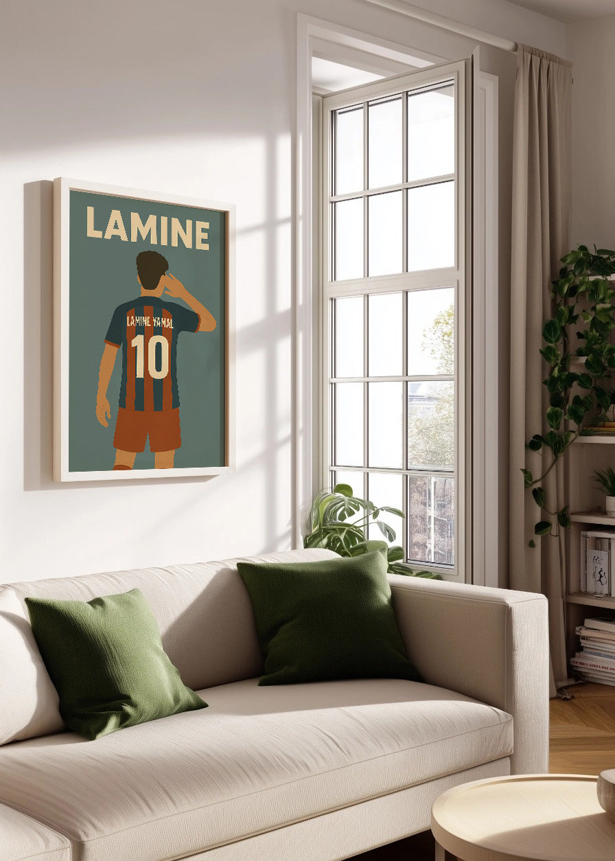 Cuadro Poster de Lamine Yamal