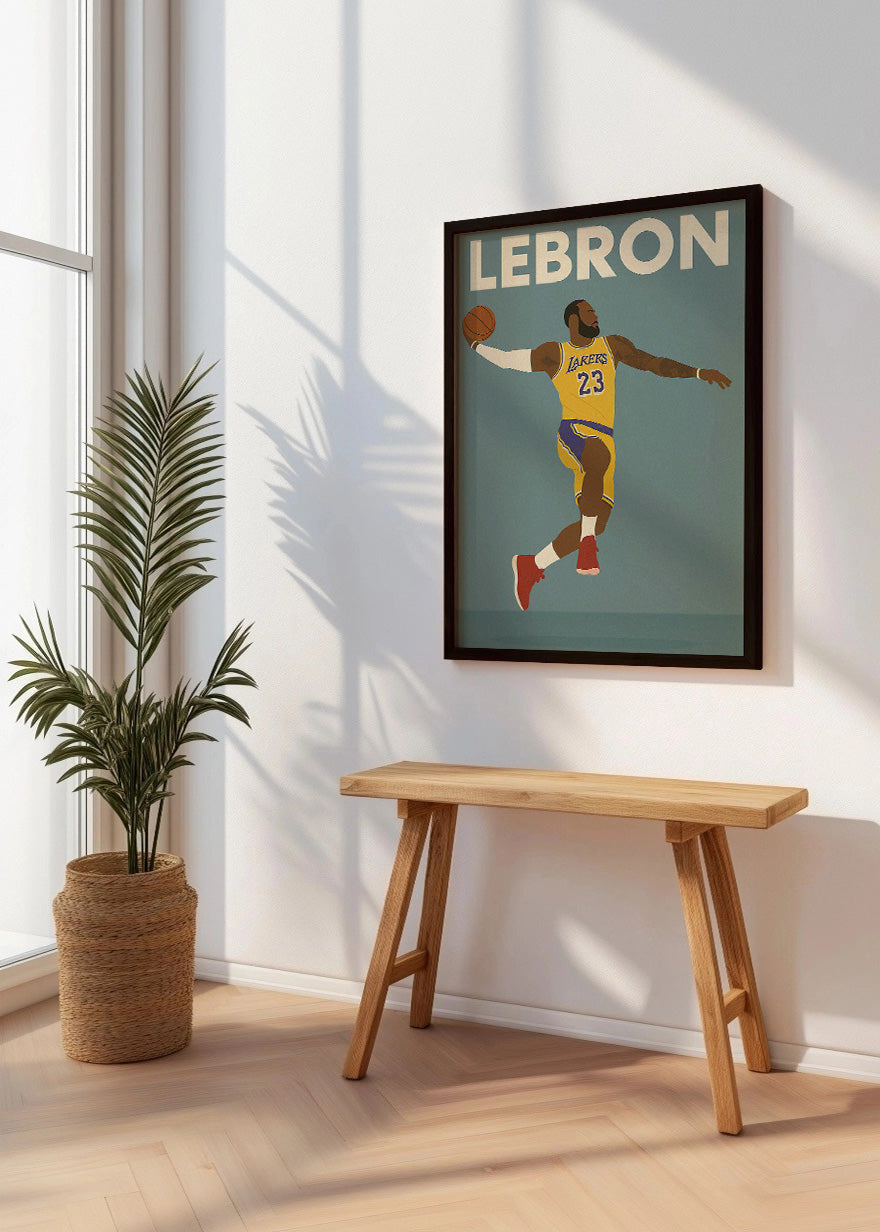 Cuadro Poster de Lebron James