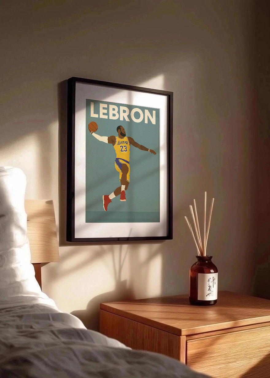 Cuadro Poster de Lebron James
