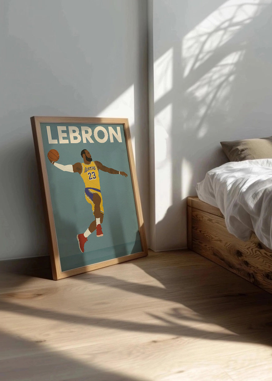 Cuadro Poster de Lebron James