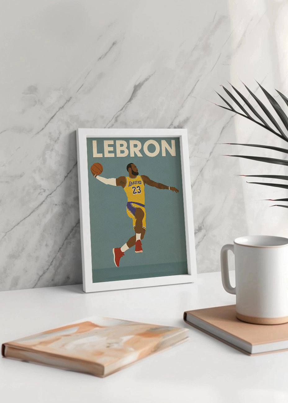 Cuadro Poster de Lebron James