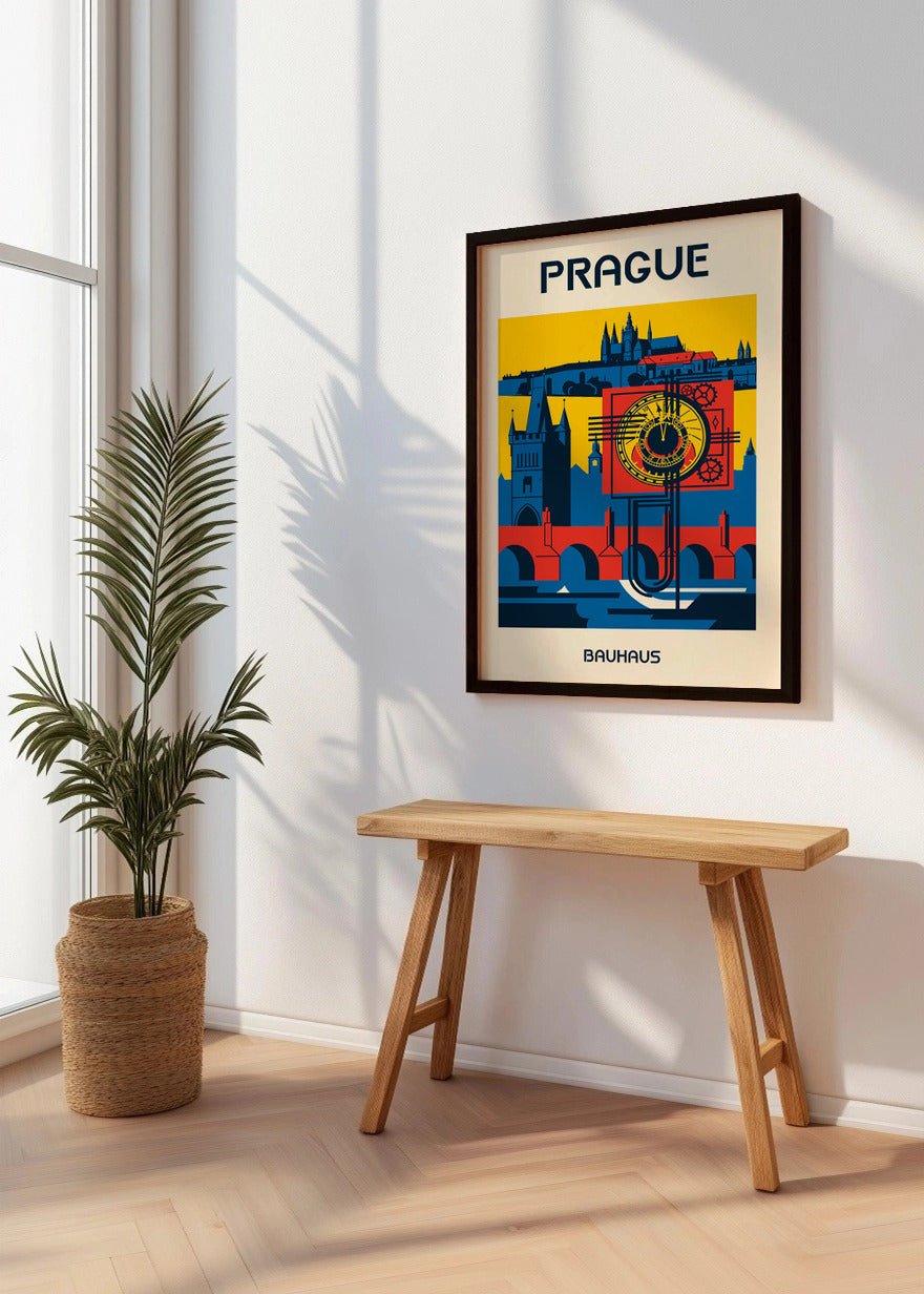 Cuadro Prague Poster Bauhaus
