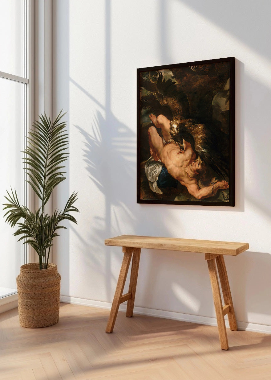 Cuadro Prometeo capturado (Rubens)