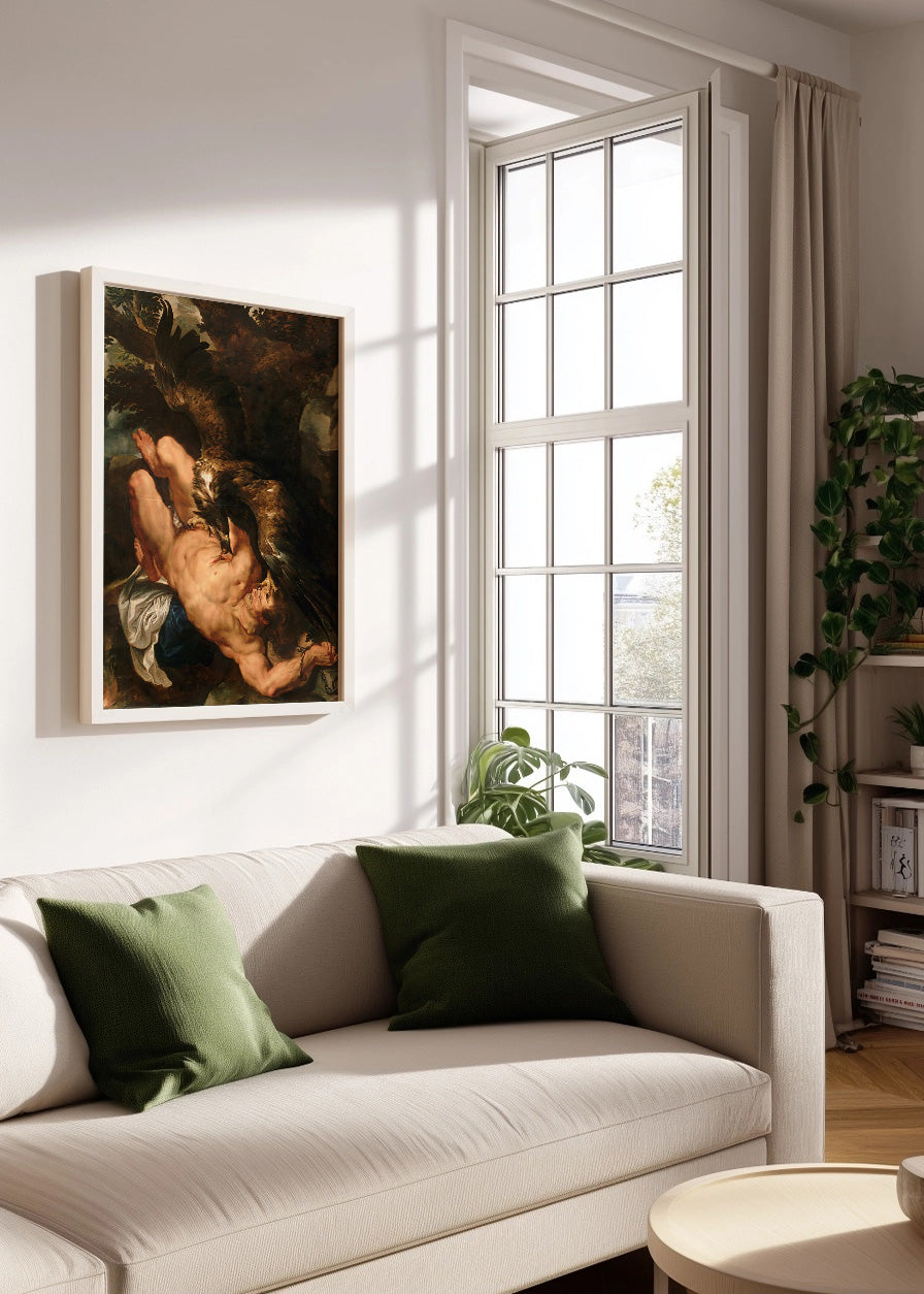 Cuadro Prometeo capturado (Rubens)
