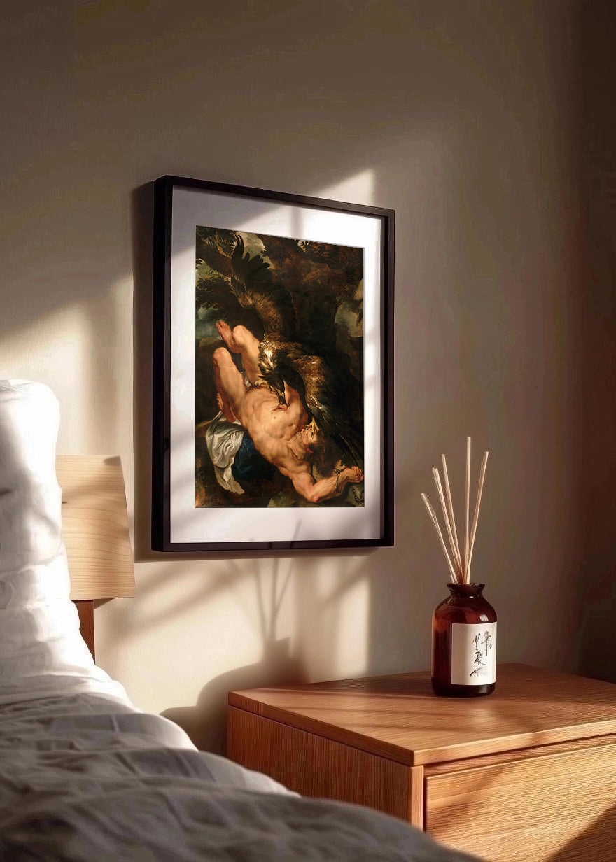 Cuadro Prometeo capturado (Rubens)