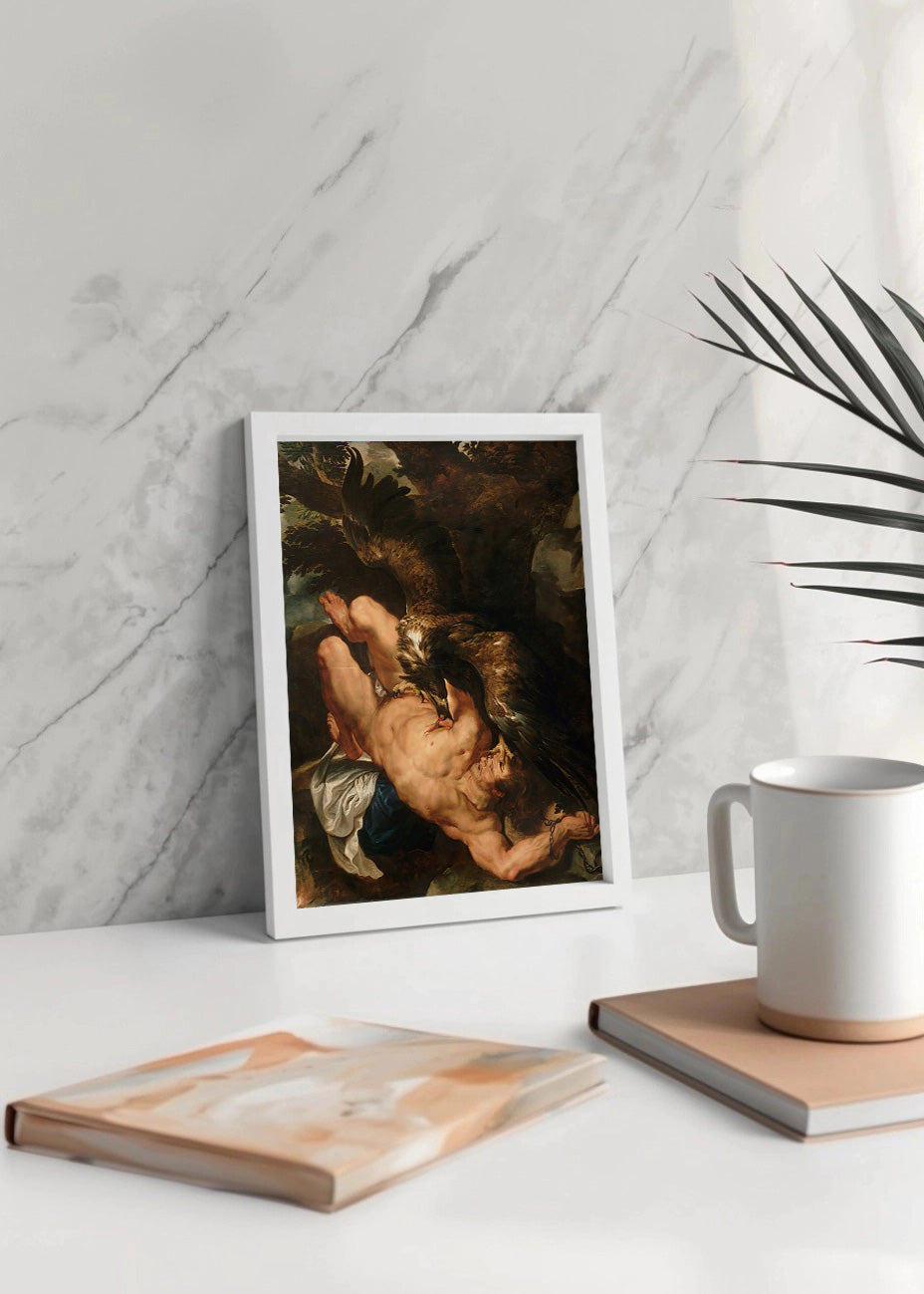 Cuadro Prometeo capturado (Rubens)